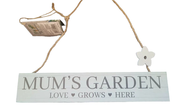 The Potting Shed Hanging Garden Signs 26cm Garden Shed Gift  mums  garden