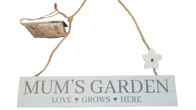 The Potting Shed Hanging Garden Signs 26cm Garden Shed Gift  mums  garden