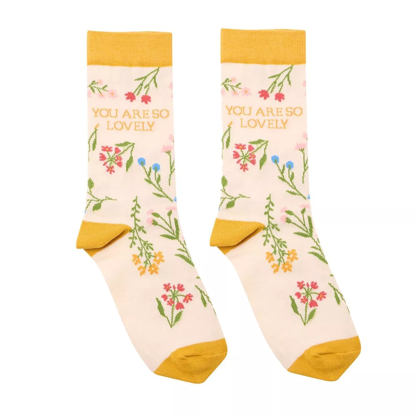 The Cottage Garden Ladies Socks - You Are So Lovely