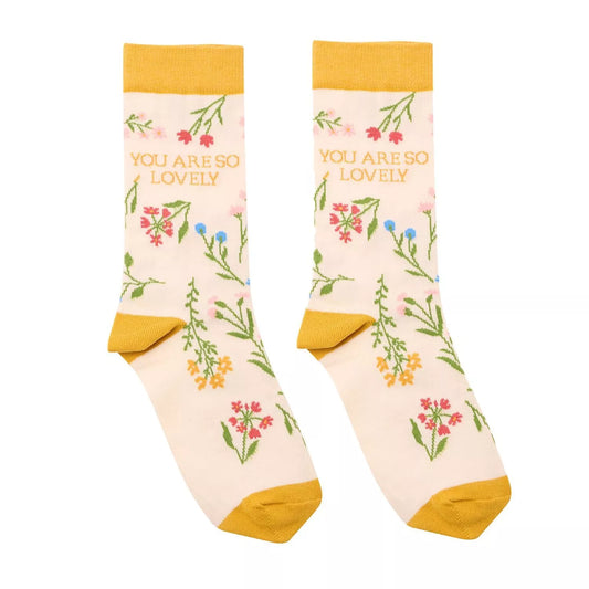 The Cottage Garden Ladies Socks - You Are So Lovely