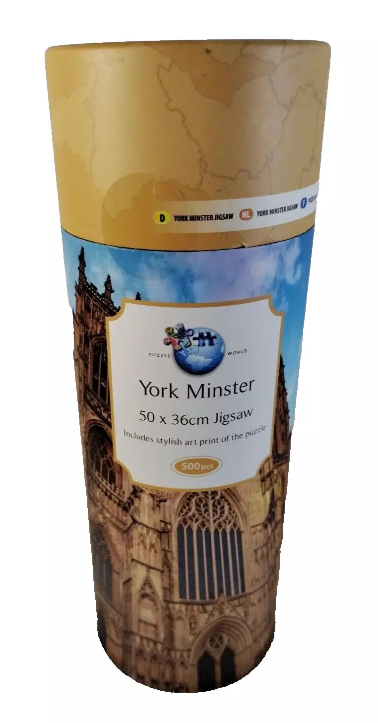 York Minster Jigsaw Puzzle Tube - 500 Piece