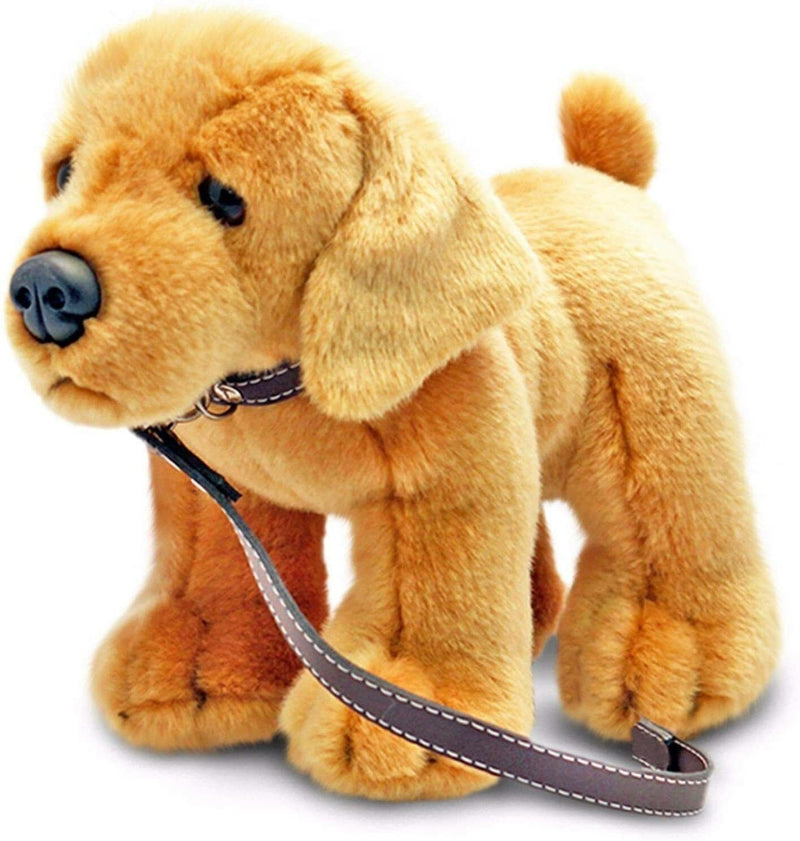 Keel Toys 30cm Stuffed Soft Toy Plush Signature Cuddle Puppy on Lead