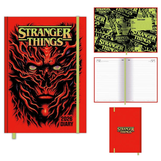 2026 A5 Day A Page Stranger Things Diary