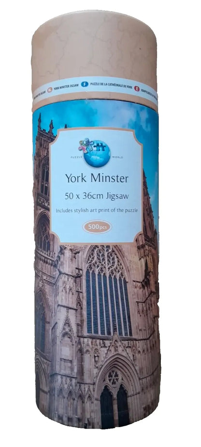 York Minster Jigsaw Puzzle Tube - 500 Piece