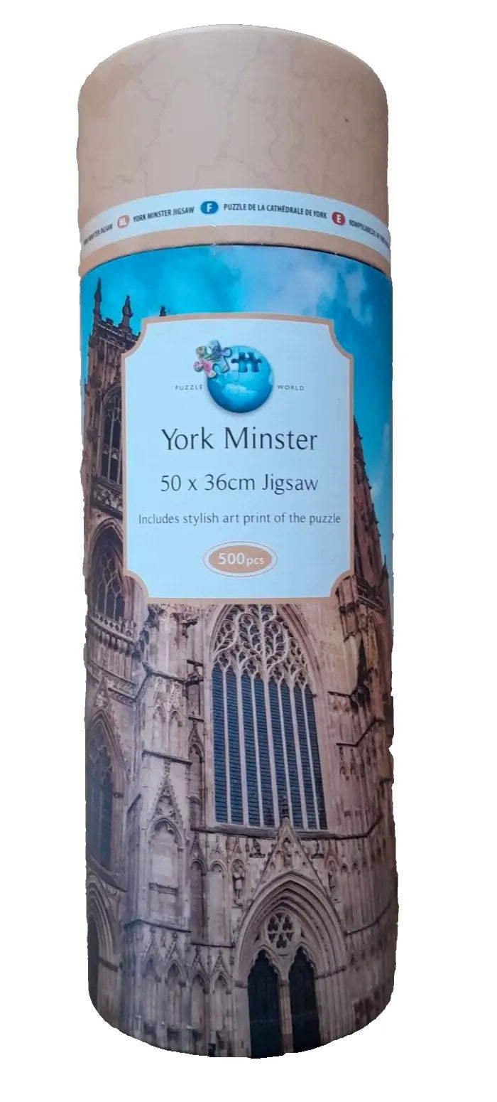 York Minster Jigsaw Puzzle Tube - 500 Piece