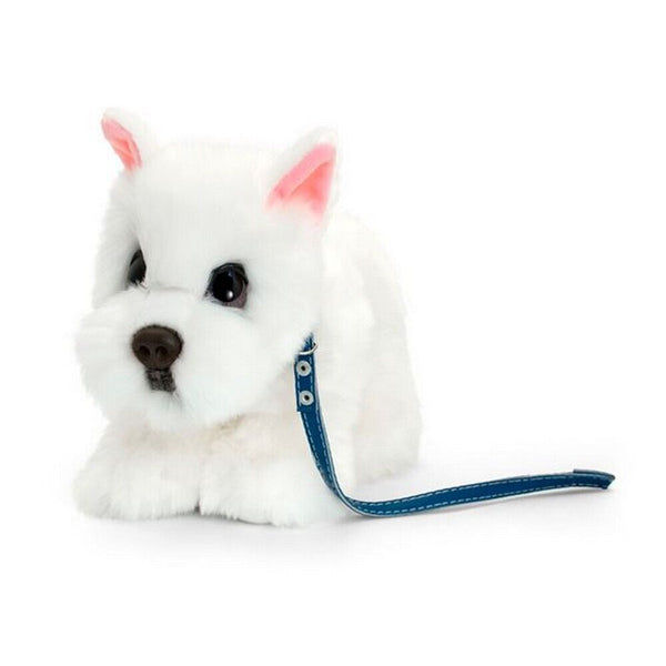 Keel Toys 30cm Stuffed Soft Toy Plush Signature Cuddle Puppy on Lead