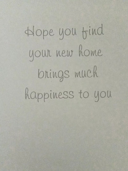 XL SIZE New Home Greeting Card Extra Large Happy New Home Good Luck New House