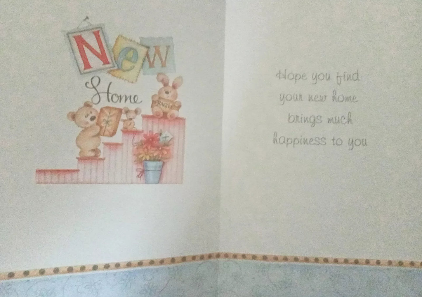 XL SIZE New Home Greeting Card Extra Large Happy New Home Good Luck New House