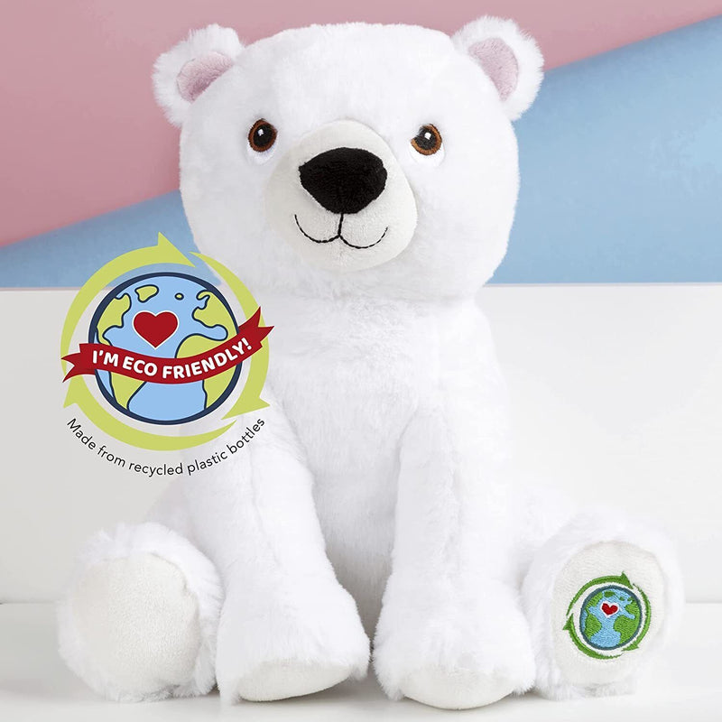 Polar Soft Toy Eco Friendly Plush 100% Recylcled Cuddly Environmental