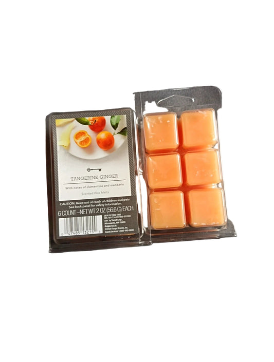 tangerine  ginger  Wax Melts - 6 Count - Net WT 2 oz