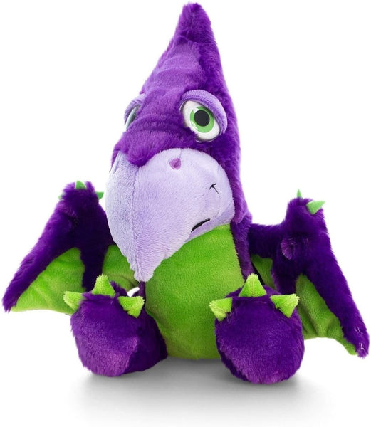 Keel Toys Hugasaurus 25cm Dinosaur Pterodactyl Purple Soft Plush Toy
