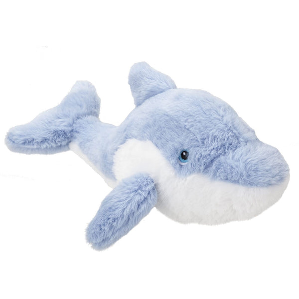 Your Planet 100% Recycled Animal Eco Plush Soft Toy dolphin   blue
