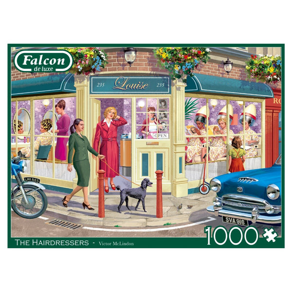 Jumbo, Falcon de luxe - The Hairdressers, Jigsaw Puzzles for Adults, 1000-Piece