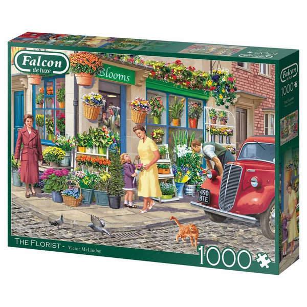 Jumbo, Falcon de luxe - The Florist, Jigsaw Puzzles for Adults, 1000-Piece