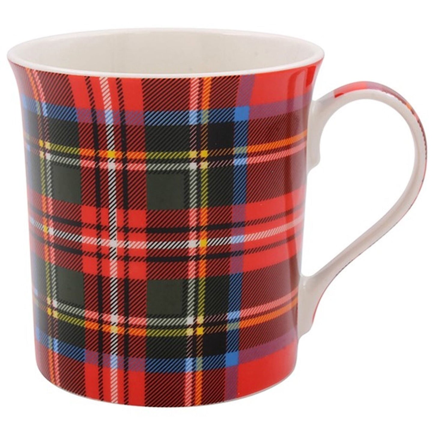 Lesser & Pavey Stewart Tartan Boxed Fine China Coffee Mug