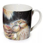 Puckator Kim Haskins Rainbow Cat Porcelain Tea Coffee Mug