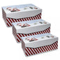 Gift Box Magnetic Set Of 3 Santa