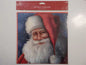 Christmas advent calendar santa