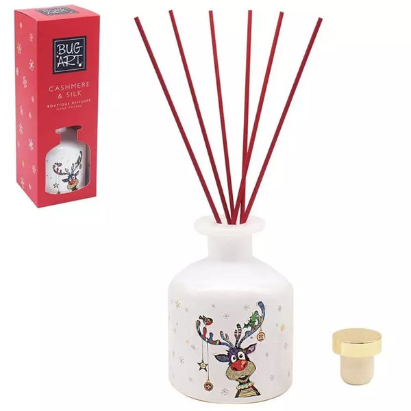 Lesser & Pavey Bug Art Christmas Rudolph Reed Diffuser LP54158