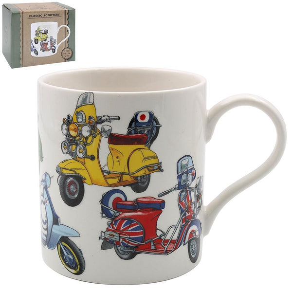 Classic Scooter Designs China mug - In Gift Box