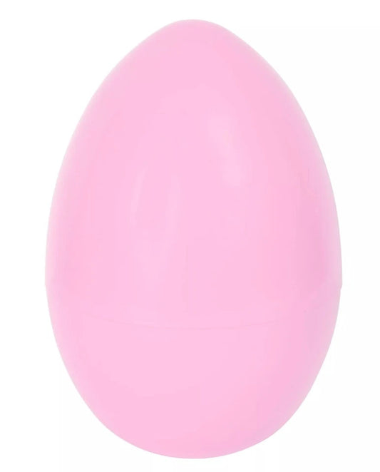 Giant Fillable Plastic Easter Egg Baby Pink  14 Inch
