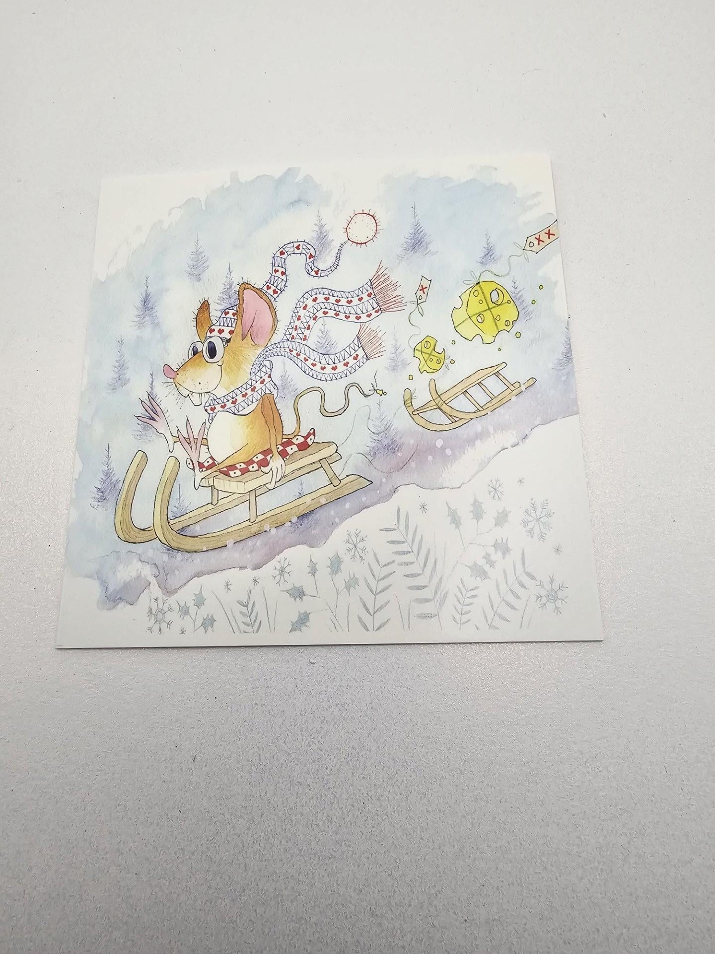 sledging  mouise     cards 6