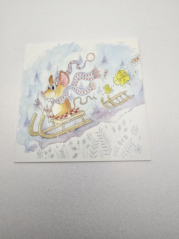 sledging  mouise     cards 6
