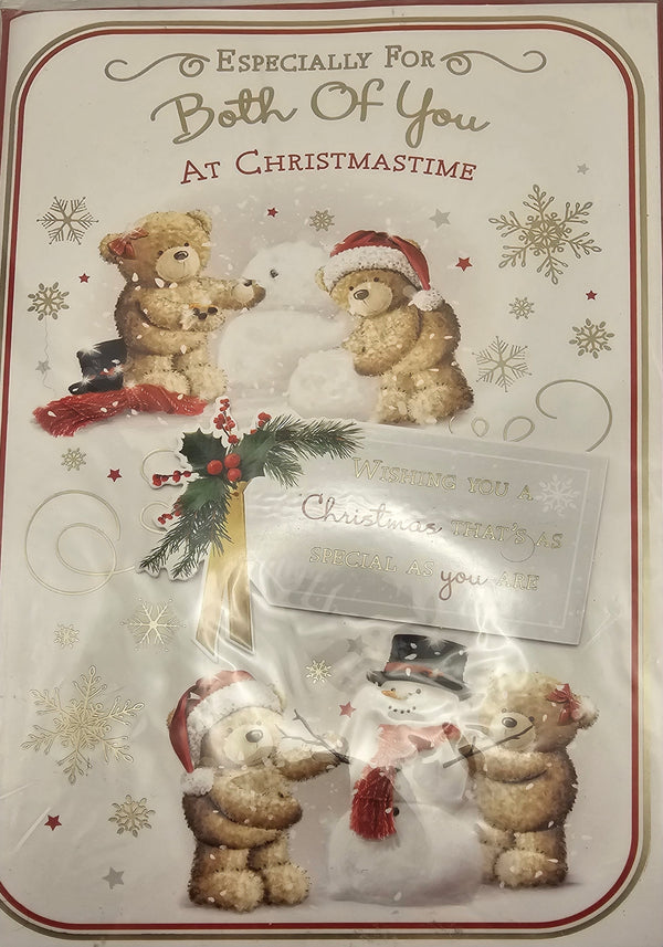 especiall for  both of you at christmastime  large card