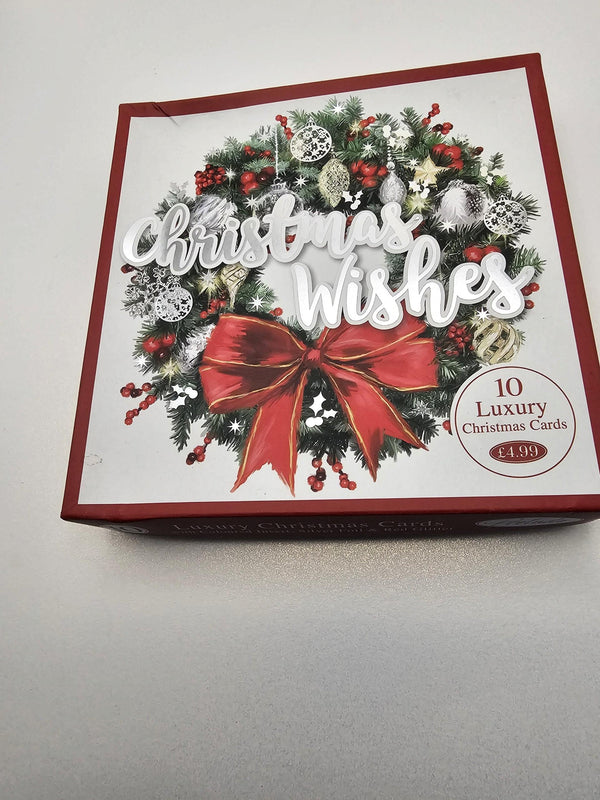 christmas  wishes christmas  cards  10 luxury  cards    wreath