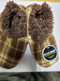 snooze's   men's    small chestnut  rectangle  plaid