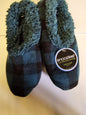 snooze's     tartan plaid green small   mens