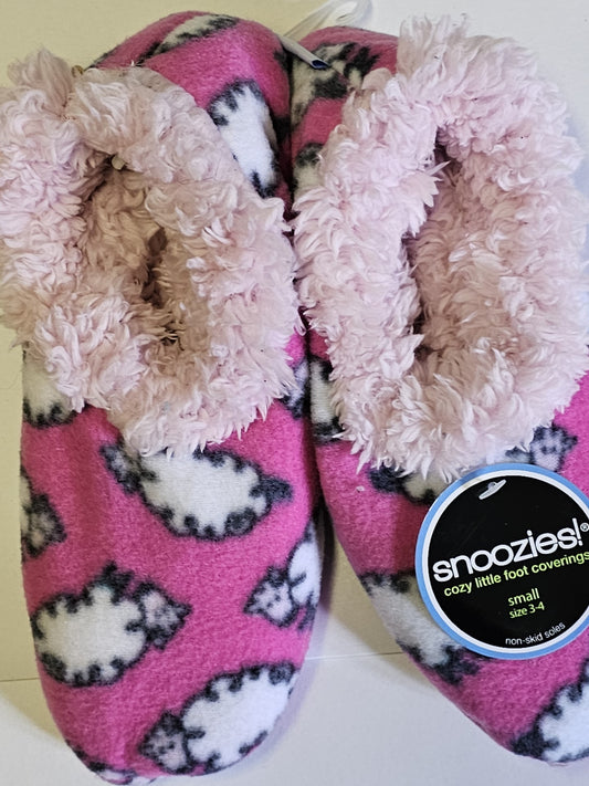snoozies pink pig small