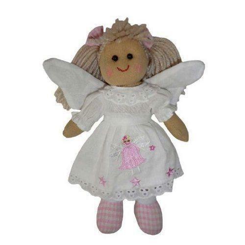 Powell Craft Small Handmade Angel Rag doll - Makes a great birthday or christmas - hanrattycraftsgifts.co.uk