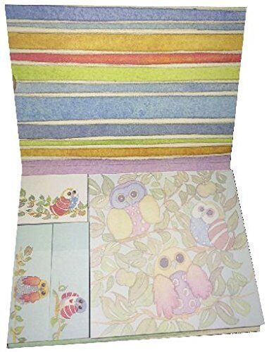 Sticky Notes (4 designs in different sizes ) - Quirky Owls by Emma Ball