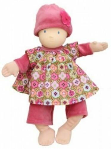 Imajo Rag Dolls Bonikka Collection - Ruby Pink Playsuit - Medium - 31cm - RUB03 - hanrattycraftsgifts.co.uk