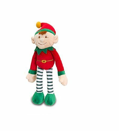Keel Toys Dangle Elf 25cm Plush Soft Toy (Red) - hanrattycraftsgifts.co.uk