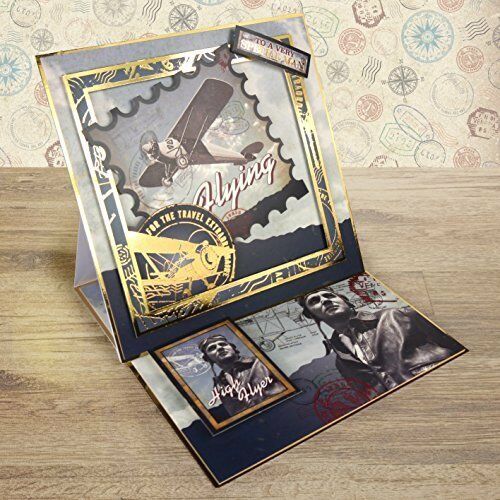 Gentleman'S Journey A4 Topper Set Bon Voyage! - hanrattycraftsgifts.co.uk