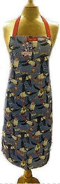 christmas puffin apron