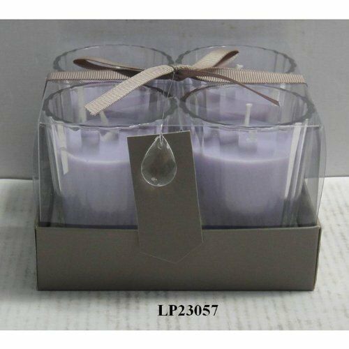 Desire "Lavender" Set Of 4 Scented Candles - hanrattycraftsgifts.co.uk