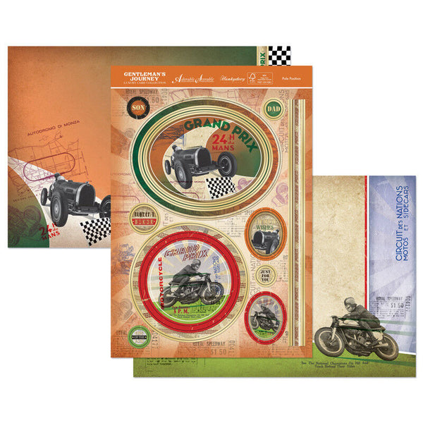 Gentleman'S Journey A4 Topper Set Pole Position