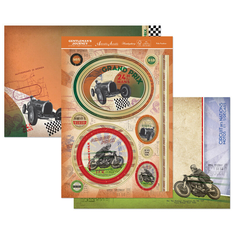 Gentleman'S Journey A4 Topper Set Pole Position