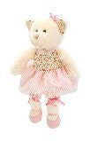 Keel Toys 20cm Belle Rose Ballerina Cat - hanrattycraftsgifts.co.uk
