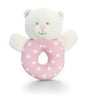 Baby Bear Ring Rattle - 12cm - hanrattycraftsgifts.co.uk