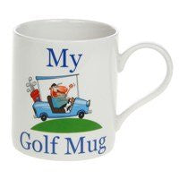 just for fun my golf mug - hanrattycraftsgifts.co.uk