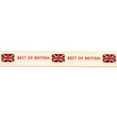 Berisford's Best of British 15mm wide Ribbon Red/Blue - per 3 metres - hanrattycraftsgifts.co.uk
