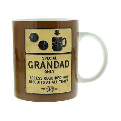 Vintage Style Coffee or Tea Mug Gift For Grandad - Special Grandad - hanrattycraftsgifts.co.uk