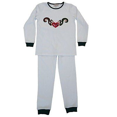 powell craft squirrel pyjamas 4 - 5 yrs - hanrattycraftsgifts.co.uk