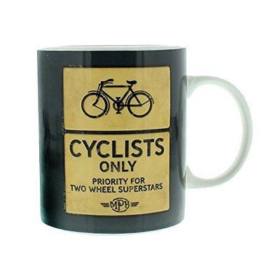 Vintage Style Coffee or Tea Mug Gift - Cycling Fan - hanrattycraftsgifts.co.uk