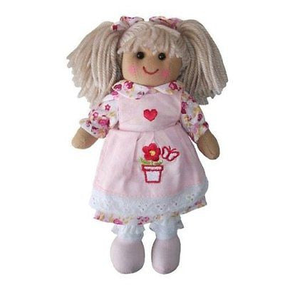 Powell Craft - Small Rag Doll Flower Pot - hanrattycraftsgifts.co.uk