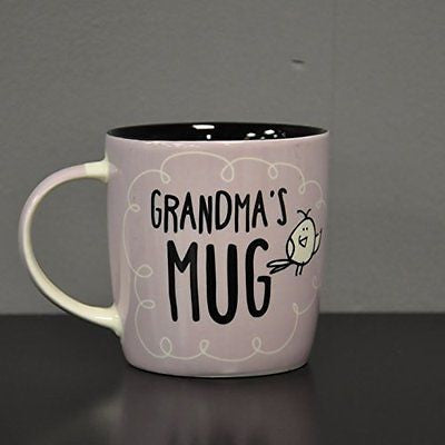Eggcellent Purple Grandma Mug - hanrattycraftsgifts.co.uk